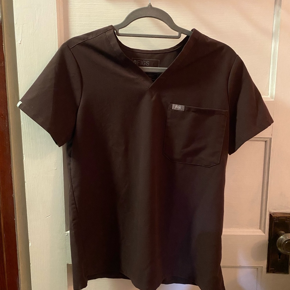 Figs Women’s Espresso Catarina scrub top